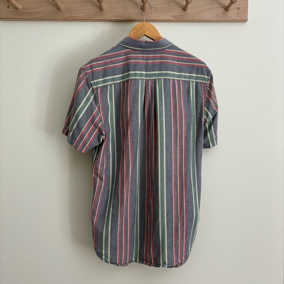 ✨FINAL SALE✨ Van’s Striped Buttondown Shirt, M - Picture 2 of 4